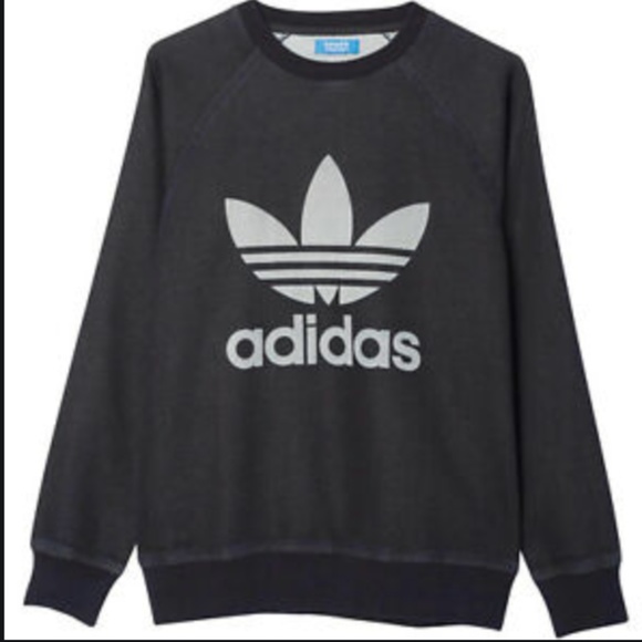 *NWT* Adidas Trefoil Crewneck - Picture 2 of 6